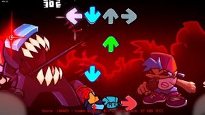 Defeat but only in the new style (FNF Vs. Impostor v4/v5)