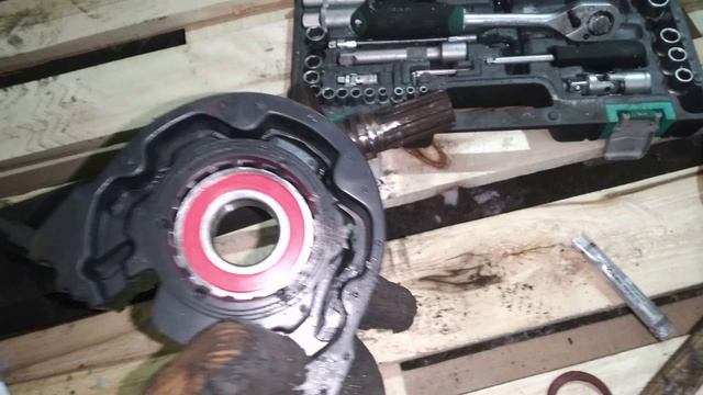 Замена подвесного подшипника газель.