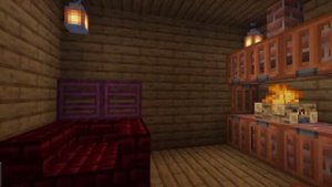 как сделать новогодний домик в майнкрафт?❄?