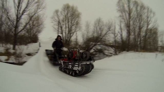 Ещё одна самодельная мотособака