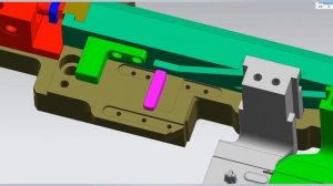 5 Star Design: A complex plastic injection mold for plastic housing.