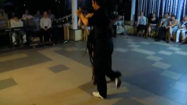 Аэротанго 2012. Ночь на ваде. Hernan Ohaco и Kaisa Saarinen. Tango. смотреть онлайн