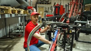 КОМБАЙН ДЛЯ УБОРКИ ЧЕСНОКА КУ-1