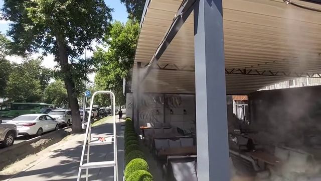 Система охлаждения воздуха/Кафе Rotana/Алматы Казахстан смотреть онлайн