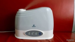 Увлажнитель воздуха Boneco 7136 Швейцария, 5 литров. Демонстрация работоспособности.