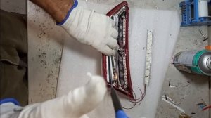 киа оптима - задние фонари