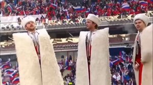 Выступление А. Ванюшкина и Казачьего Хора с песней 333 в Лужниках 22.02.2023