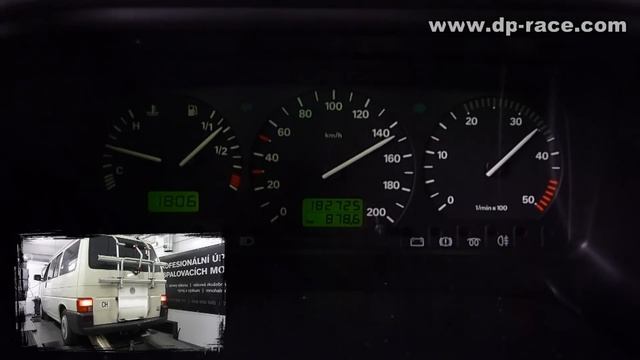 VW T4 2.5TDI 102HP to 133,5 PS @ 340 Nm - DIESELPOWER dyno tuning: www.dp-race.com смотреть онлайн