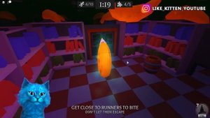 ? ПОБЕГ от БАНАНА АНИМАТРОНИКА в Роблокс ROBLOX BANANA КОТЁНОК ЛАЙК и ФНАФ ПЛЕЙ