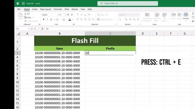 Flash Fill X Excel X Excel Shotcut X Excel Tricks X Excel Trips смотреть онлайн