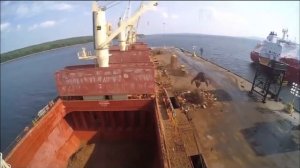 ПОГРУЗКА МЕТАЛЛОЛОМА В ПОРТУ