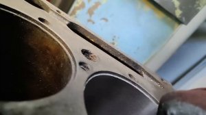 Перегильзовка блока D 2500 PERKINS