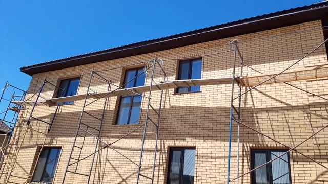 Видео облицовки фасада кирпичом смотреть онлайн