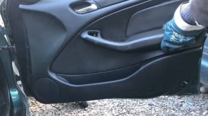 Разборка BMW 3 серии Е46 Карта правой передней двери . Как снять ?