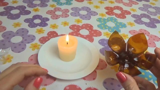 DIY УКРАШЕНИЯ из ПЛАСТИКОВОЙ БУТЫЛКИ Сережки КУЛОН Браслет СВОИМИ руками МАСТЕР КЛАСС