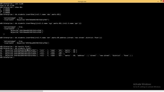 MongoDB CRUD Operations | Vijayendra Gaikwad смотреть онлайн
