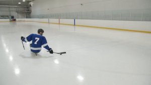SLEDGE HOCKEY DRILLS AND SKILLS | STICK HANDLING DRILLS