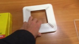 Закладные комплектующие для монтажа квадратных светильников в натяжной потолок.