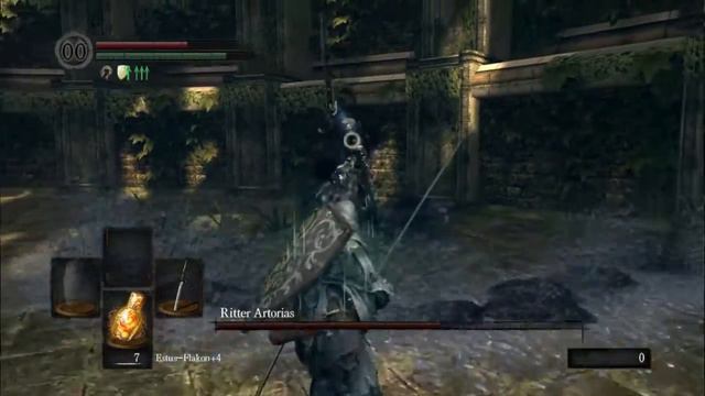 [dark souls] Killing Artorias with my endurance build