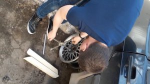 Установка OZ MSW 4*100 на ступицу 98
