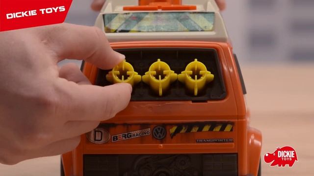 Машинка с залповой установкой VW T3 Camper 28 см, свет, звук смотреть онлайн