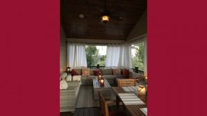 Интерьер террасы на даче.50 лучших идей.