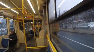 Трамвай "5220 по 55" в Петербурге 14-***: 71-631-02.02 (УКВЗ) 5220 по №55 (24.02.24)