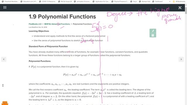 MHF4U | Polynomial Functions | 1.9 | Mathematics Planet смотреть онлайн