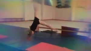 Колесо без рук в замедленном виде!