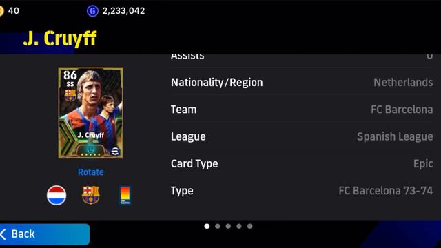 103 rated Epic J. Cruyff + D. Forlan trick in Spanish league efootball 2024 Mobile смотреть онлайн