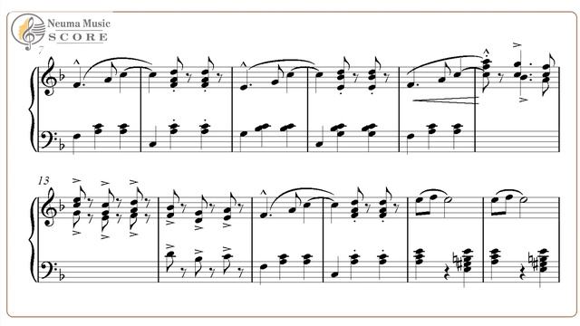 Johann Strauss Jr. - Kaiser Walzer / Piano Score / 슈트라우스 2세 황제왈츠 / Emperor Waltz смотреть онлайн