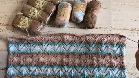 Вязальные процессы апреля. Готовая работа и новые планы #вязание