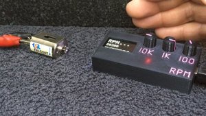 RPM Strobe Tachometer - Instructions and Harmonics