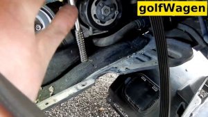 VW Golf 7 alternator belt replacement