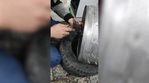 Замена подшипников в неразборном баке Candy CSW4 365D/2-07