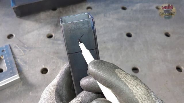 Two Angle Grinder Cutting Tricks for Correct 90 Degrees of Profile Pipes смотреть онлайн