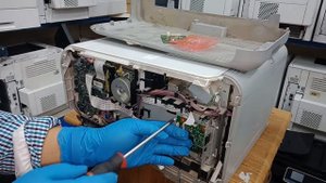 How To Replace | Install | Formatter | HP Color Laser Jet CP1215
