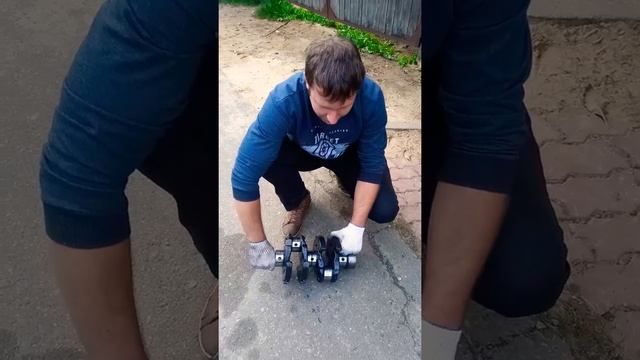 Разобрали двигатель от трактора Т-25. Колено пополам смотреть онлайн