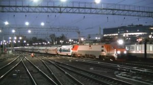 РЖД ЭП20-011 с поездом "Стриж" Нижний Новгород - Москва