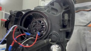 Volkswagen Passat B7, установка Biled Aozoom Adaptive