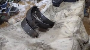 Наклепал тормозные колодки ЮМЗ 6