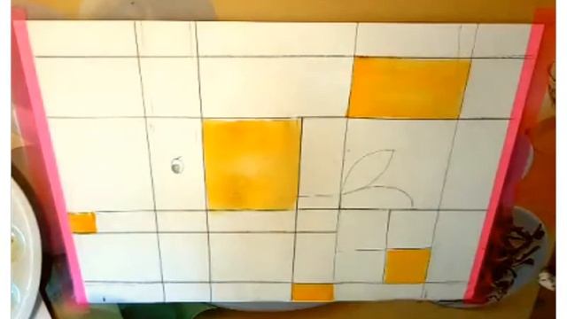 Детская арт-школа "Моржик". Урок 5: "Рыбка в стиле Мондриана" смотреть онлайн