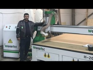 Woodtec H-2040 наладка в ЧЕРЕПОВЦЕ нашими Вологодскими инженерами видеообзор станка