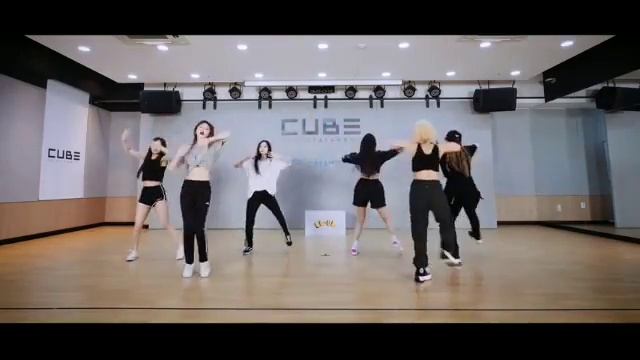 #gidle #kpop #uhoh [(G)-Idle]-"Uh-Oh" Dance Practice смотреть онлайн