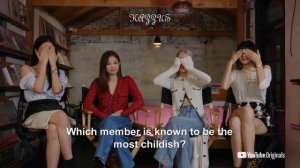 "Кто из участниц...?" с BLACKPINK на русском/Released[Озвучка KAZZUS]
