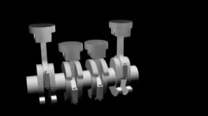 Четырехцилиндровый рядный двигатель