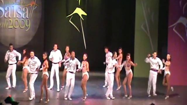 Cali Swing en el Festival Mundial de la Salsa 2009 смотреть онлайн