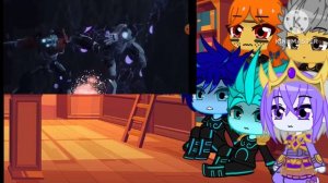 Gormiti react to Riff future as Optimus prime || Gormiti || (gacha club) (istek video)