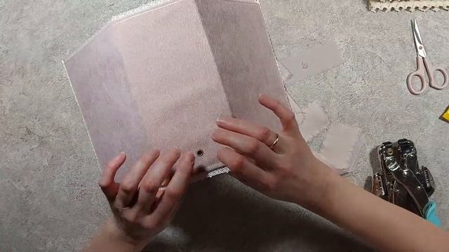 Винтажный блокнот. Изготовление обложки смотреть онлайн