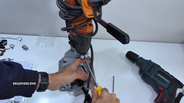 support de perçage LIDL POWERFIX pour perceuse (type perceuse à colonne) смотреть онлайн